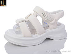 Дитяче літнє взуття гуртом. Дитячі босоніжки 2024 бренда LiLin Shoes для дівчаток (рр. з 32 по 37)