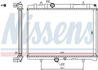 Радиатор CITROEN DS5 / PEUGEOT RCZ / DS DS 5 (KF_) / CITROEN C4 (NC_) 1995-2021 г.