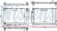 Радиатор RENAULT CLIO (BR0/1, CR0/1) / RENAULT MODUS / GRAND MODUS (F/JP0_) 2004-2014 г.