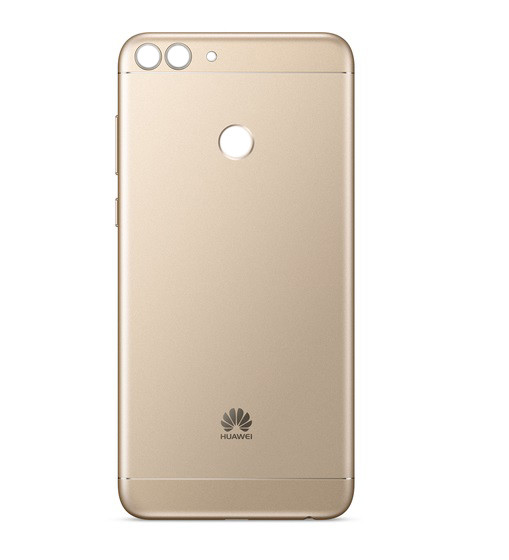 Задня кришка Huawei P Smart 2017/Enjoy 7s gold (зі склом камери) (Original PRC)