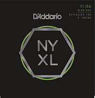 Струны для электрогитары D'Addario NYXL1156 Medium Top Extra Heavy Bottom 11 56 CP, код: 6556183