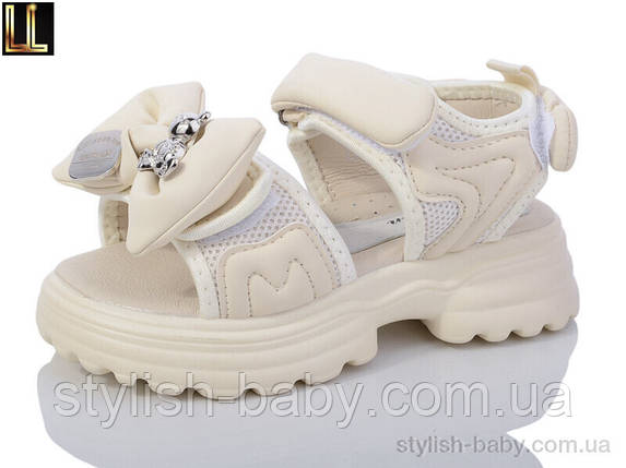 Дитяче літнє взуття гуртом. Дитячі босоніжки 2024 бренда LiLin Shoes для дівчаток (рр. з 26 по 31), фото 1