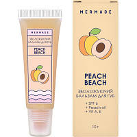 Бальзам для губ Mermade Peach Beach SPF 6 10 г 4820241302062 d