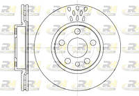 Тормозной диск PEUGEOT 806 (221) / FIAT SCUDO (220_) / FIAT ULYSSE (220_) 1994-2016 г.