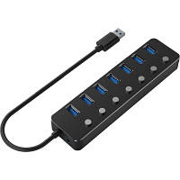 Концентратор Gembird USB 3.0 7 ports UHB-U3P7P-01 d