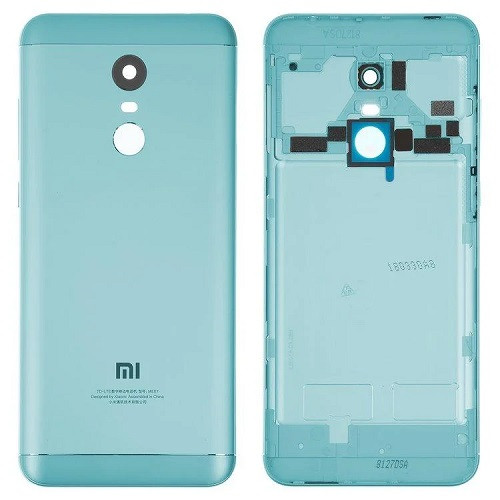 Задня кришка Xiaomi Redmi 5 Plus blue (зі склом камери) (Original PRC)