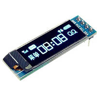 OLED дисплей графический SSD1306 I2C 0.91" 128x32 Arduino AVR STM32 and