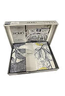 Двуспальный комплект постельного белья - SOHO цвет серый ЦБ-00249463