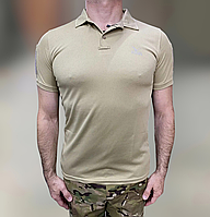 Поло тактическое Vogel, цвет Койот, размер M, с липучками для шевронов на рукавах, футболка тактическая Купи
