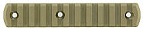 Планка DLG Tactical (DLG-113) для M-LOK, профіль Picatinny/Weaver (11 слотів) койот