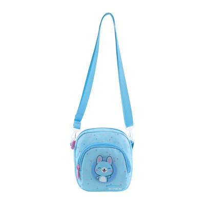 Сумка-рюкзак дитяча Kite Funny Bunny, для дівчаток, блакитний (K24-2620-2)
