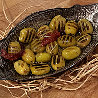 Турецкие оливки зеленые на гриле Comert 1 кг, крупные мясистые оливки 2 см Купи уже сегодня!