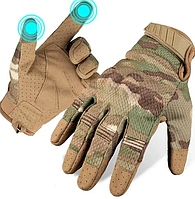 Тактические перчатки. Полнопалые тактические перчатки мультикам М L XL