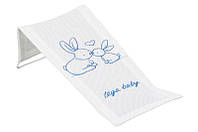 Лежак для купания детей с рисунком "Зайчики" (белый) KR-026-103 TEGA от магазина style & step