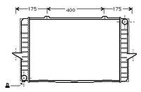 Радіатор охолодження VOLVO S70 (874) / VOLVO C70 (873) 1995-2007 г.