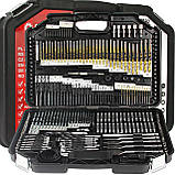 Комплект коронок та свердел по дереву/бетону/металу 246 ел Mar-Pol M22330 у валізі, фото 4