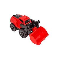 Детский игрушечный Трактор ТехноК 8553TXK с подвижным ковшом Красный FG, код: 8074051