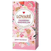 Чай Lovare Strawberry marshmallow 24х1.5 г (lv.79853) and