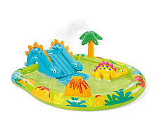Дитячий ігровий центр надувний Intex Динопарк, Надувний ігровий центр для купання