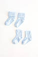 Шкарпетки Couple, блакитні, фото 2