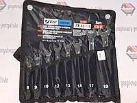 Набор ключей рожково-накидных в тканевом чехле, Cr-V, 8 шт. (8-19 мм) Берг | 48-965