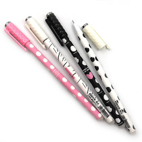 Ручка гель Пиши-стирай 9229 Abstract синя, фото 1