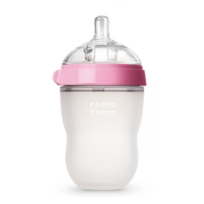 Антиколькова пляшечка 250 ml (Pink) — Comotomo