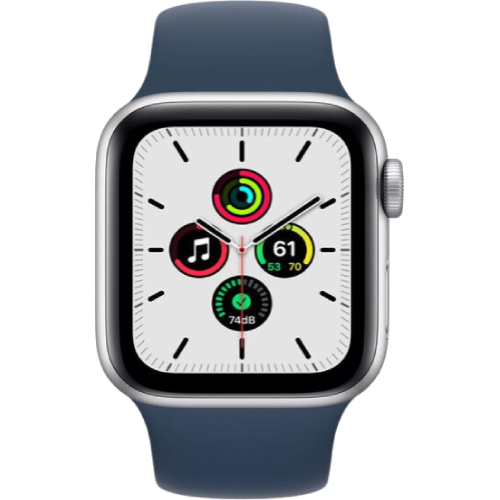 Смарт-годинник Apple Watch SE GPS 40mm Silver Aluminum Case w. Abyss Blue S. Band