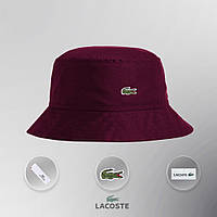 Панама Lacoste (Бордовая)