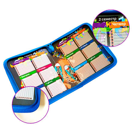 Папка для зошитів В-5 на блискавці Апельсин Ап-1001, фото 2