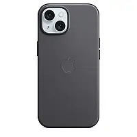 Чохол для смартфона Apple iPhone 15 FineWoven Case with MagSafe — Black