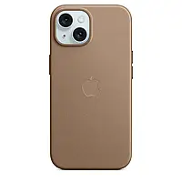 Чохол для смартфона Apple iPhone 15 FineWoven Case with MagSafe — Taupe