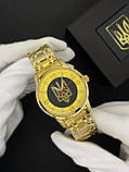 Годинник механічний Patriot Classic Glory to Ukraine Gold-Gold, фото 7