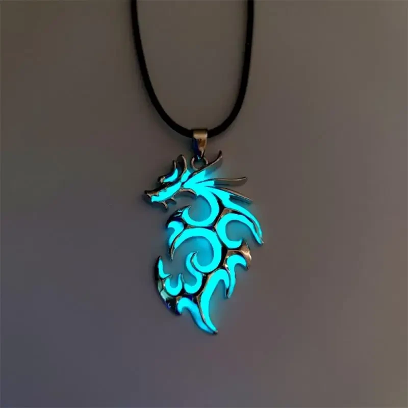 Кулон флуоресцентна підвіска, що світиться вночі з драконом дракон Dragon