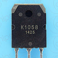 MOSFET N-канал 160В 15А Hitachi 2SK1058 TO3P б/у