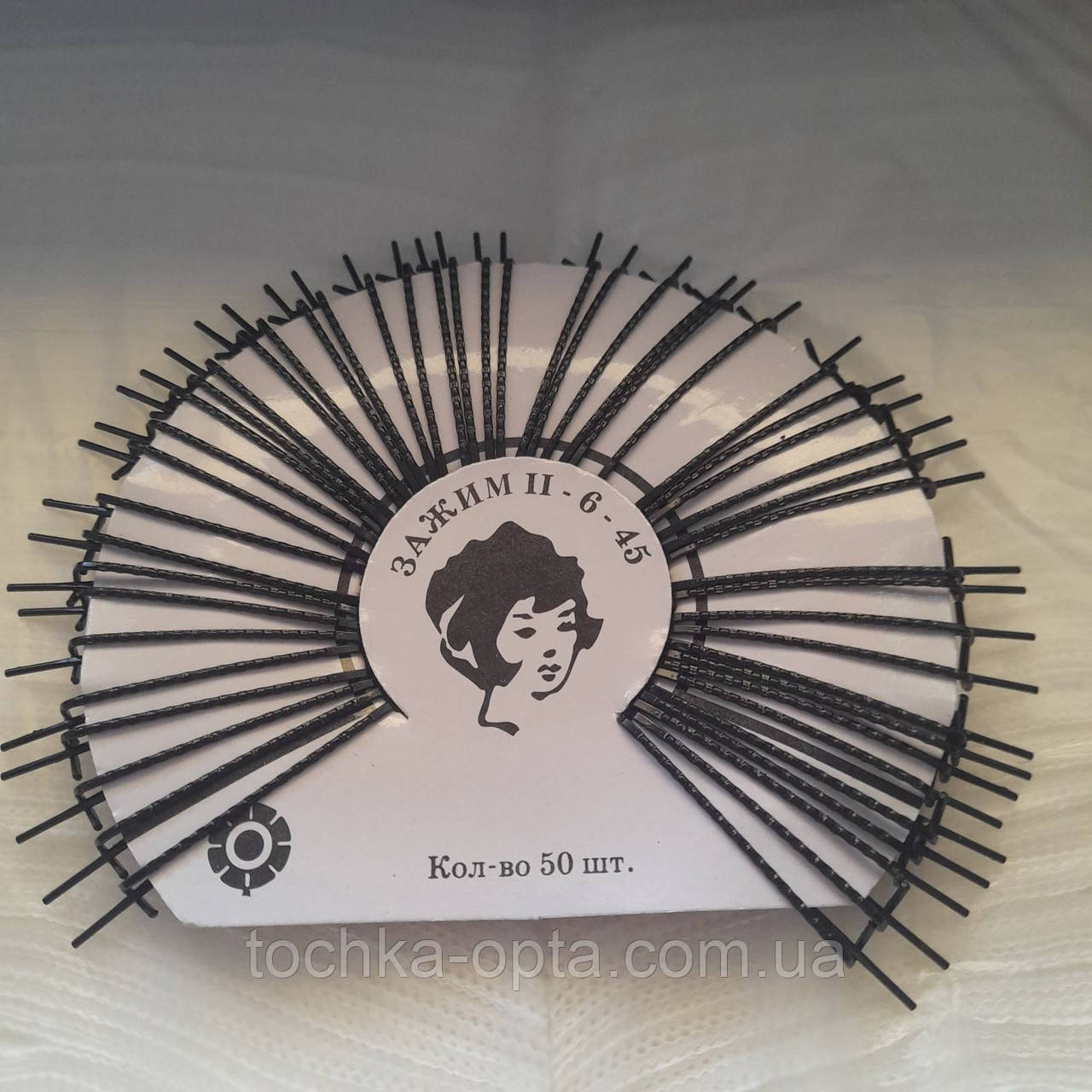 Приколки для волосся чорні, фото 1