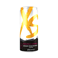 XSPower Drink+ Энергетический напиток со вкусом имбирь-маракуйя
