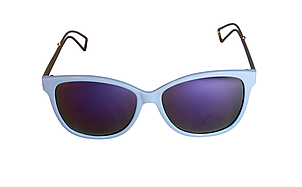 Яскраві сонцезахисні окуляри (6139-4) білі, фото 2