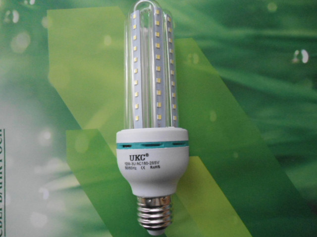 Лампочка LED LAMP E27 12W UKC Энергосберегающая Длинная - фото 1 - id-p405297465