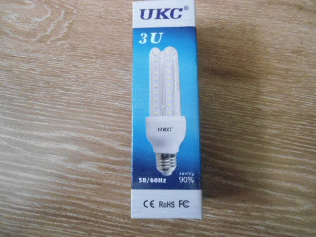 Лампочка LED LAMP E27 12W UKC Энергосберегающая Длинная - фото 3 - id-p405297465