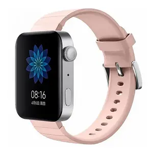 Ремінець для смарт-годинника BeCover Silicone для Xiaomi Mi Watch/Haylou LS02/Amazfit Bip/Bip U/S/Lite/S Lite/GTS 1/2/GTR Pink