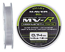 Леска Smart MV-R Hooklenght Mono 50m 0.09mm 0.8kg