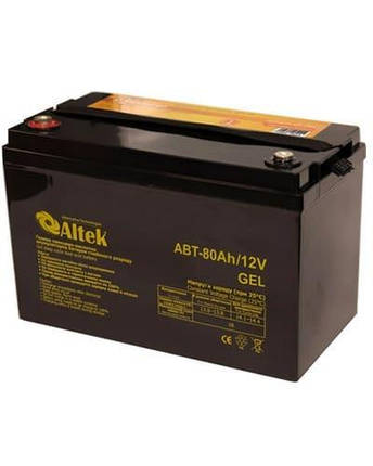 Аккумулятор Altek ABT-80Аh/12V GEL, фото 1