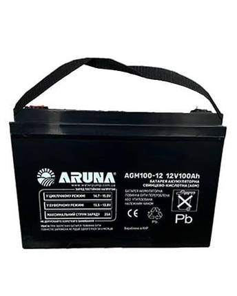 Акумуляторна батарея ARUNA AGM100-12, фото 1