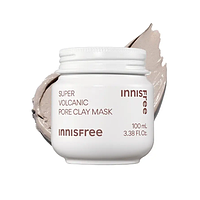 Innisfree Super Volcanic Pore Clay Mask 2X Інтенсивна маска з глиною вулканічної