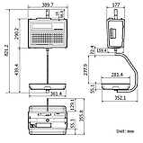 Ваги з друком етикетки  CAS CL-5200-HS до 6 кг, фото 3