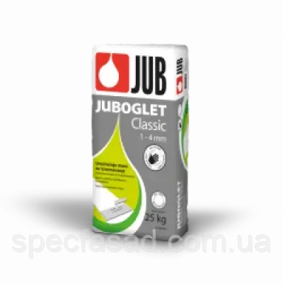 Шпаклівка гіпсова фінішна JUB JUBOGLET Classic 25 кг