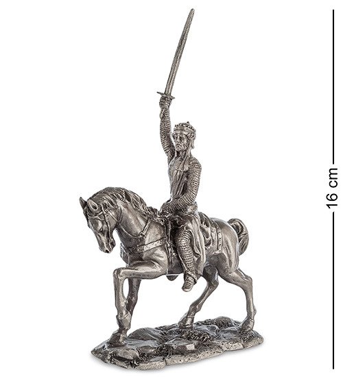 Статуетка олов'яна Veronese Річард Левове Серце 16 см 1903561 мініатюра, фото 1