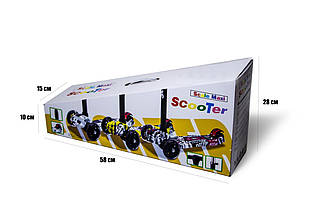 Самокат дитячий MAXI. H20. Блискучі колеса, фото 5