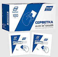 Салфетка спиртовая MedPlast 100шт